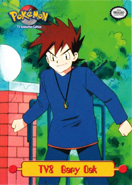 Gary Oak TV8 - Topps Series 1 - Base Chrome