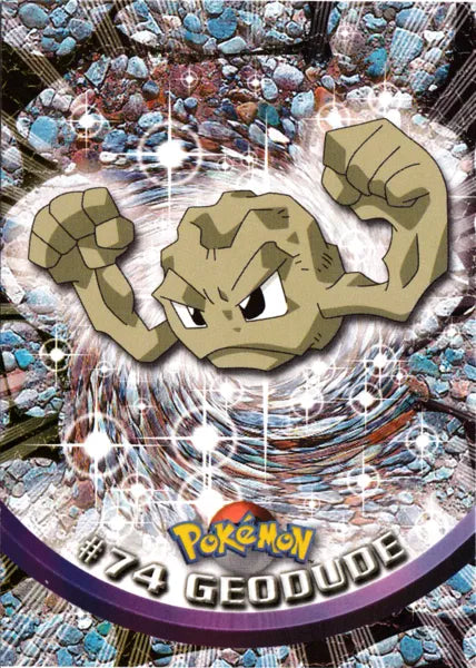 Geodude 74 - Topps Series 1 - Base Chrome