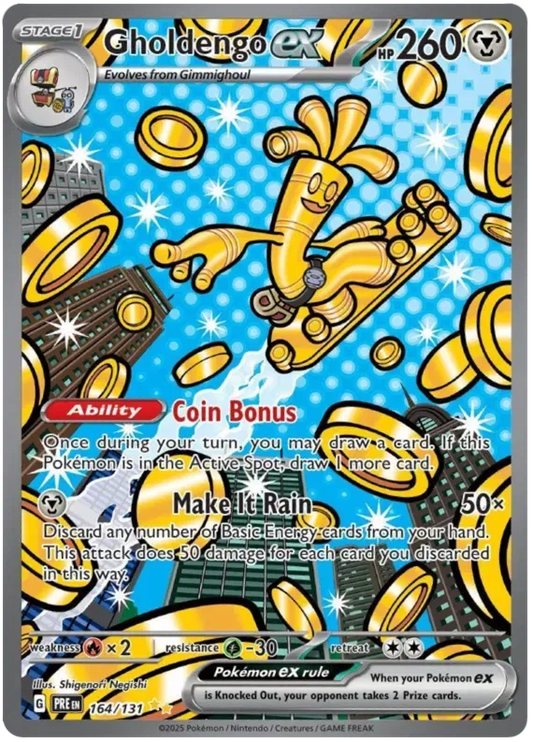Gholdengo ex 164/131 - Prismatic Evolutions - Holofoil