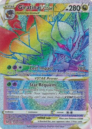 Giratina VSTAR 201/196 - Lost Origin - Holofoil