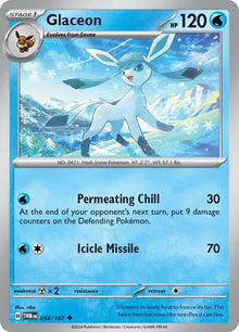 Glaceon 054/167 - Twilight Masquerade - Holofoil