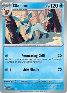 Glaceon 171 - Scarlet & Violet Promo - Holofoil