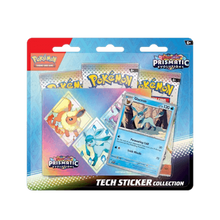 Pokémon Prismatic Evolutions: Glaceon Tech Sticker Collection