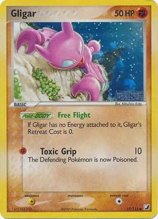 Gligar 57/115 - EX Unseen Forces - Reverse Holofoil