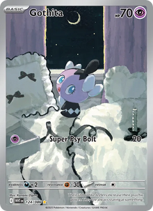 Gothita 124/086 - White Flare - Holofoil