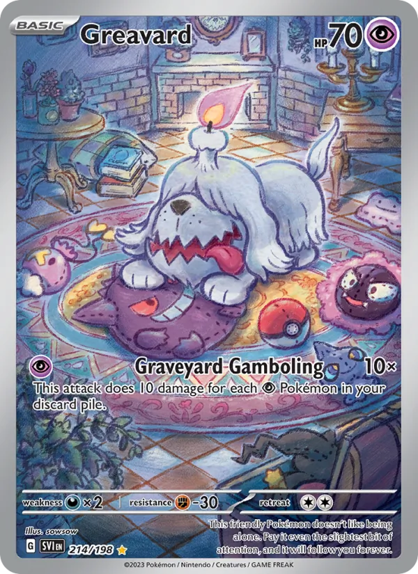 Greavard 214/198 - Scarlet & Violet - Holofoil