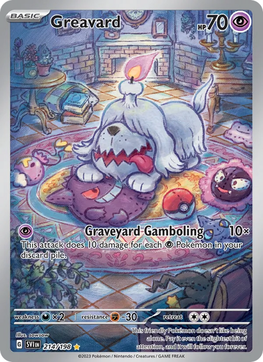 Greavard 214/198 - Scarlet & Violet - Holofoil