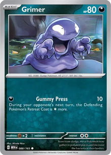 Grimer 088/165 - Scarlet & Violet 151 - Reverse Holofoil