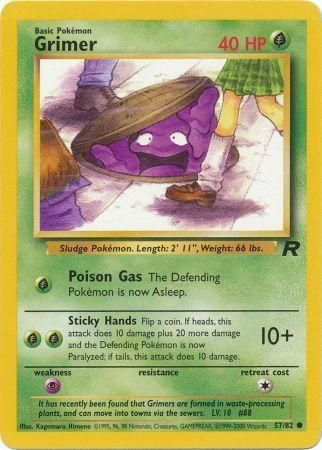 Grimer 57/82 - Team Rocket (Unlimited) - Normal
