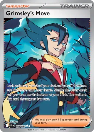 Grimsley's Move 120/094 - Phantasmal Flames - Holofoil