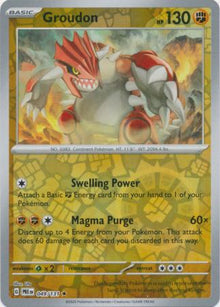 Groudon 049/131 - Prismatic Evolutions - Reverse Holofoil