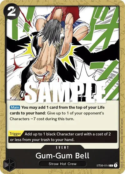 Gum-Gum Bell ST08-014 - Starter Deck 8: Monkey.D.Luffy - Normal