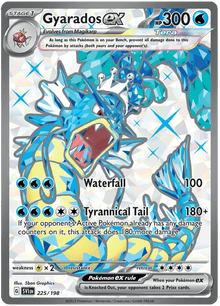 Gyarados ex 225/198 - Scarlet & Violet - Holofoil