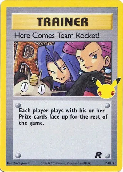 Here Comes Team Rocket! 15/82 - Celebrations: Classic Collection - Holofoil