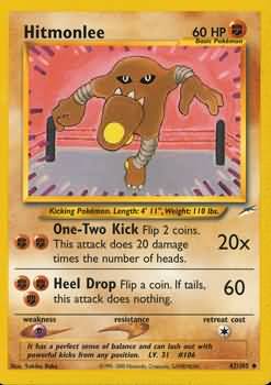 Hitmonlee 42/105 – Neo Destiny (Unbegrenzt) – Normal