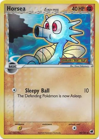 Horsea (Delta Species) 50/101 - EX Dragon Frontiers - Reverse Holofoil