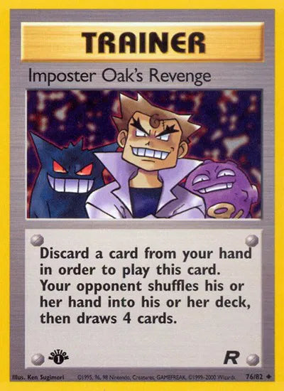Imposter Oak's Revenge 76/82 – Team Rocket (Unbegrenzt) – Normal