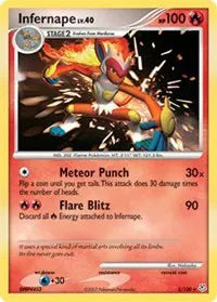 Infernape Lv.40 5/130 - Diamond & Pearl - Holofoil