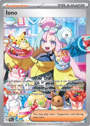 Iono 269/193 - Paldea Evolved - Holofoil