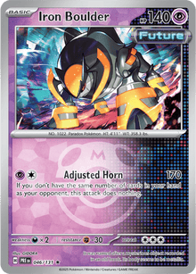 Iron Boulder 046/131 - Prismatic Evolutions - Master Ball Pattern