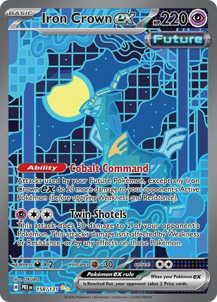 Iron Crown ex 158/131 - Prismatic Evolutions - Holofoil