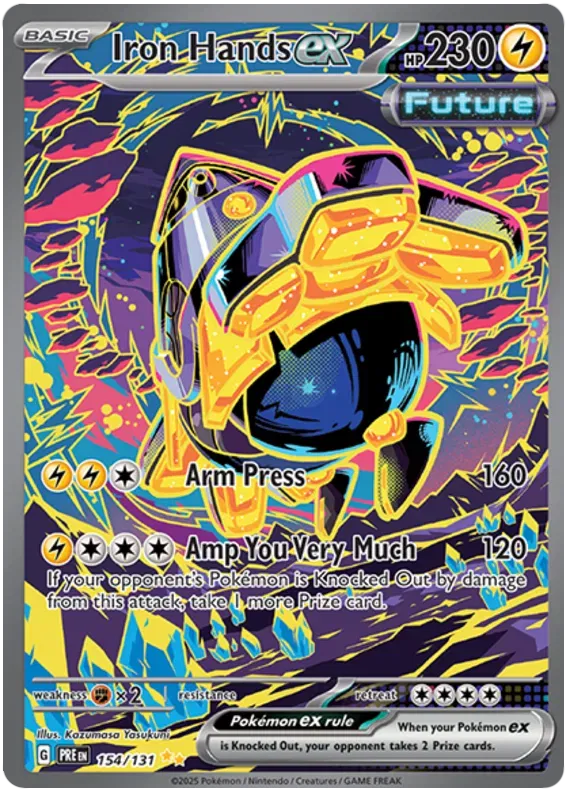 Iron Hands ex 154/131 - Prismatic Evolutions - Holofoil