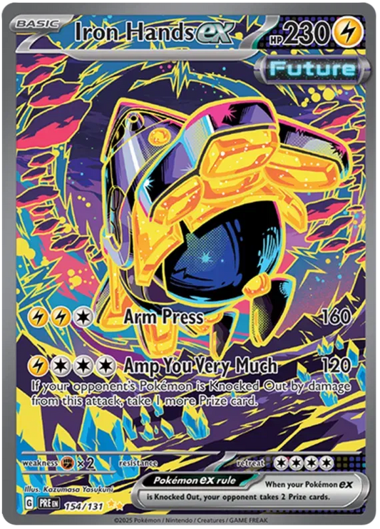 Iron Hands ex 154/131 - Prismatic Evolutions - Holofoil