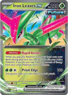 Iron Leaves ex 128 - Scarlet & Violet Promo - Holofoil