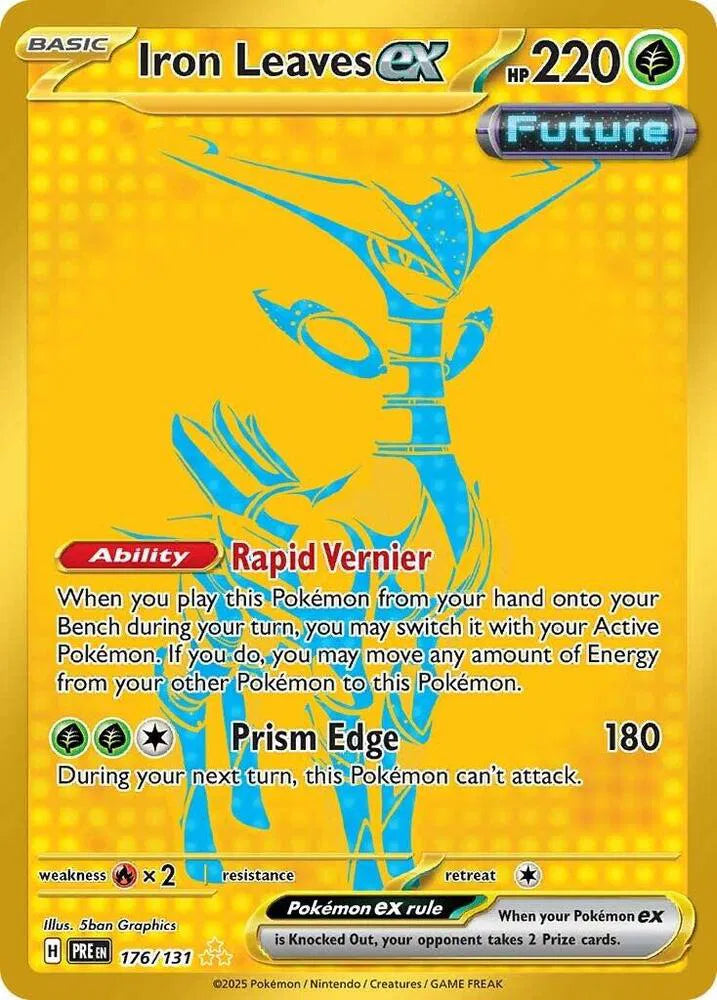 Iron Leaves ex 176/131 - Prismatic Evolutions - Holofoil