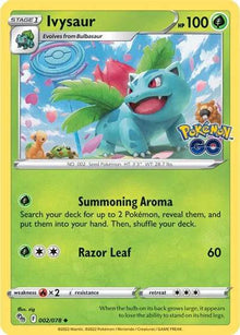 Ivysaur 002/078 - Pokemon Go - Normal