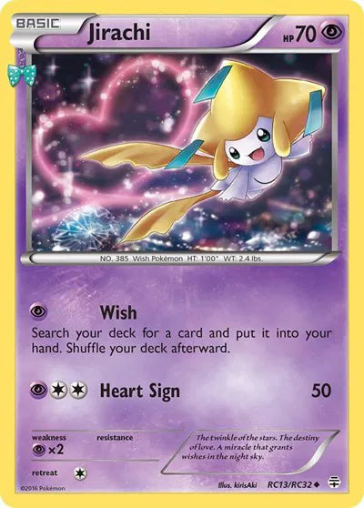 Jirachi RC13/RC32 - Generations: Radiant Collection - Holofoil