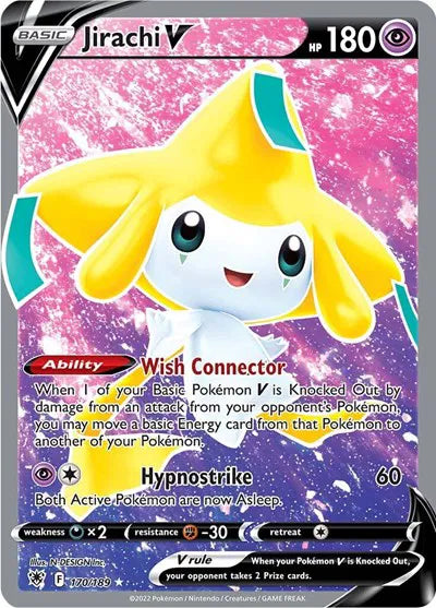 Jirachi V 170/189 - Astral Radiance - Holofoil
