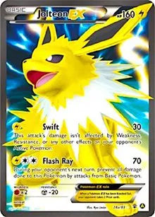 Jolteon EX 28a/83 - Generations - Holofoil