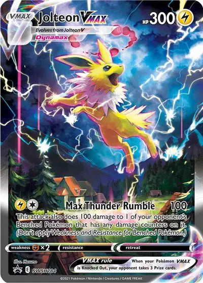 Jolteon VMAX SWSH184 - Sword & Shield Promo - Holofoil