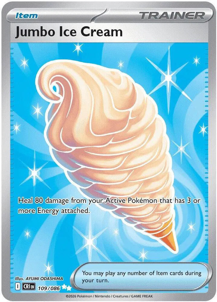 Jumbo Ice Cream 109/086 - Chaos Rising - Holofoil