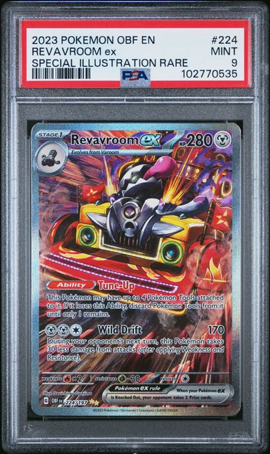 Revavroom (PSA 9) 224/197 - Obsidian Flames - Holofoil