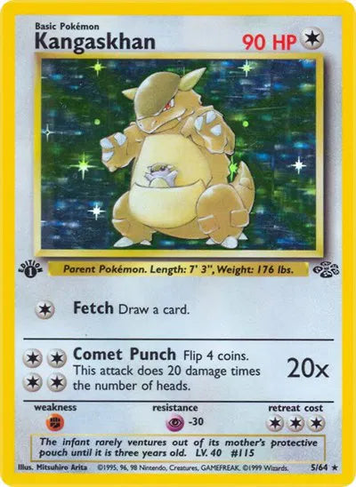 Kangaskhan 5/64 - Dschungel (Unbegrenzt) - Holofolie