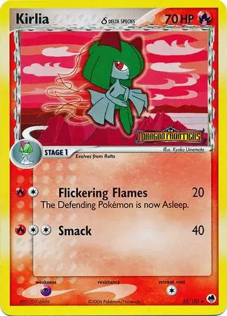 Kirlia (Delta Species) 33/101 - EX Dragon Frontiers - Reverse Holofoil