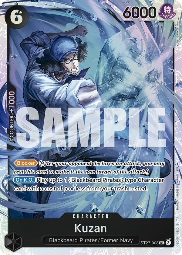 One Piece Starter Deck: Black Marshall.D.Teach (ST-27)