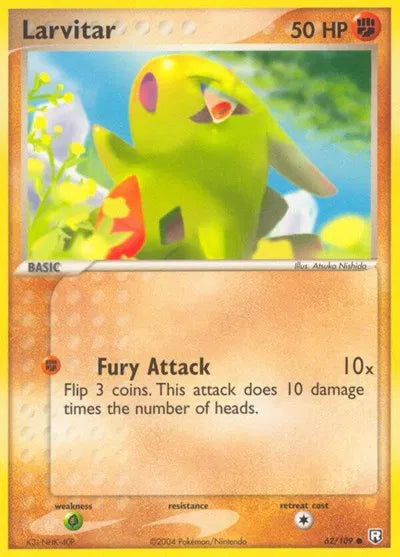 Larvitar 62/109 - EX Team Rocket Returns - Normal