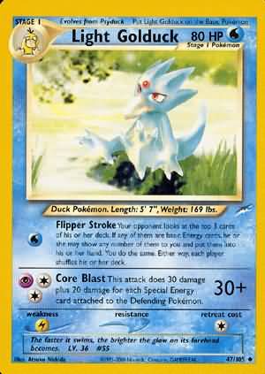 Light Golduck 47/105 – Neo Destiny (Unbegrenzt) – Normal