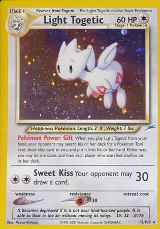 Light Togetic 15/105 - Neo Destiny (Unlimited) - Holofoil