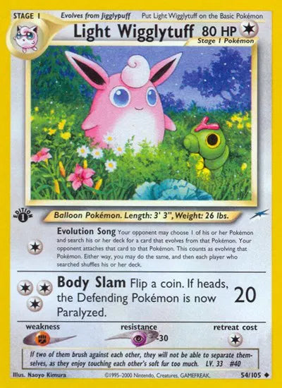 Light Wigglytuff 54/105 - Neo Destiny (1st Edition) - Normal