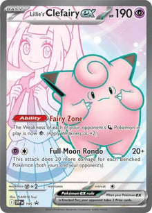 Lillie's Clefairy ex 195 - Scarlet & Violet Promo - Holofoil (sealed)