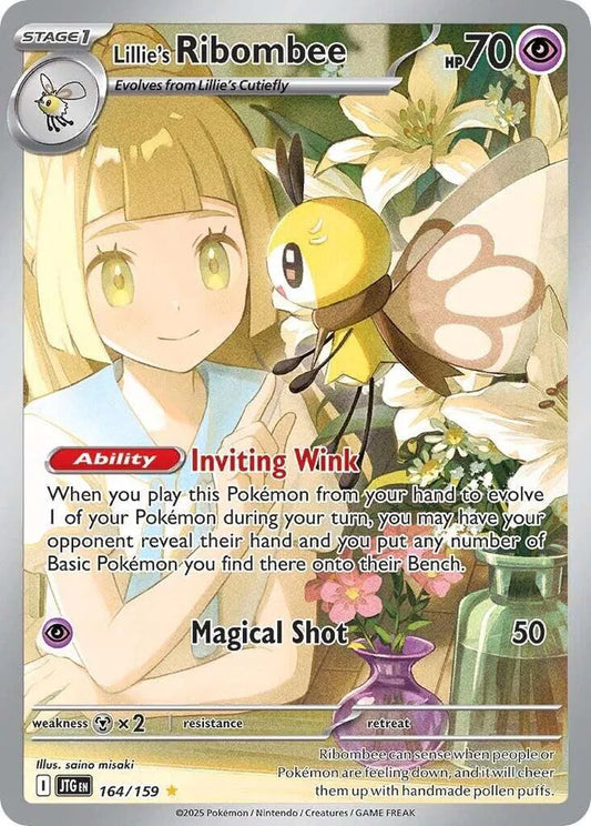 Lillie's Ribombee 164/159 - Journey Together - Holofoil
