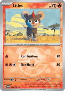 Litleo 015/131 - Prismatic Evolutions - Master Ball Pattern