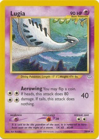 Lugia 20/64 – Neo Revelation (Unbegrenzt) – Normal