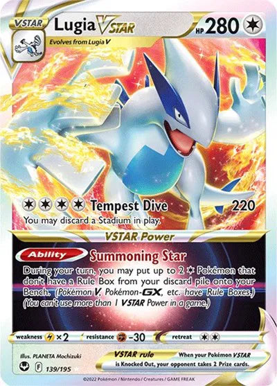 Lugia VSTAR 139/195 - Silver Tempest - Holofoil