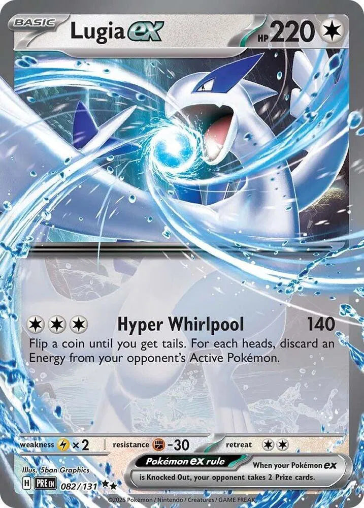 Lugia ex 082/131 – Prismatic Evolutions – Holofoil