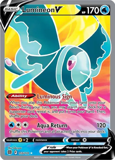 Lumineon V 155/172 - Brilliant Stars - Holofoil